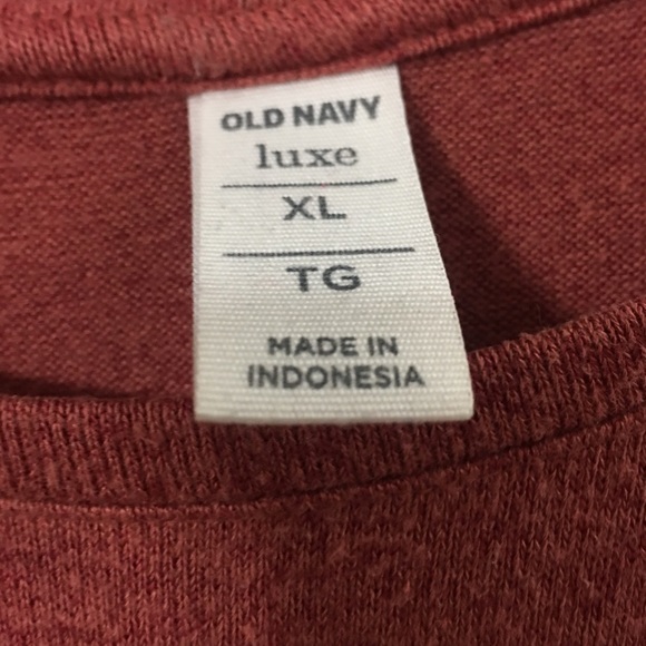 Pink Old Navy luxe flowy tee - Picture 2 of 3